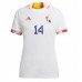 Billige Belgia Dries Mertens #14 Bortetrøye Dame VM 2022 Kortermet